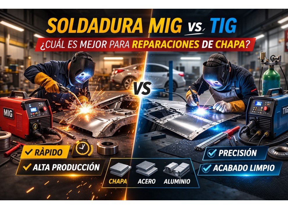 Soldadura MIG vs. TIG: ¿Cuál elegir para tu Taller? | Guía 2026